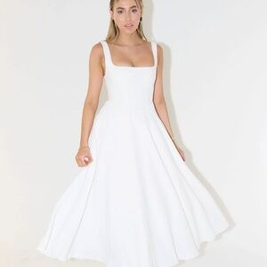 Odd Muse London - White Midi dress